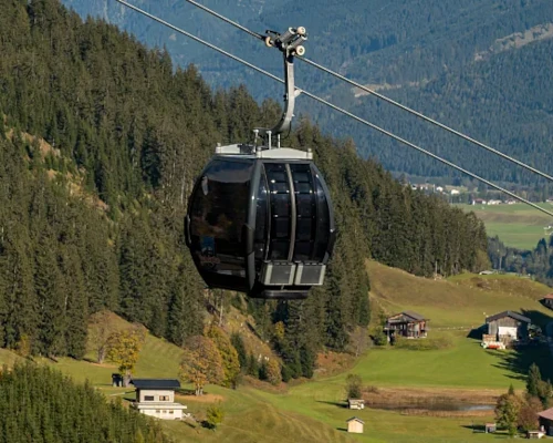 Bergbahn im Lechtal mit der Lechtal Aktiv Card