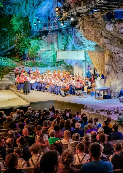 Kultur und Geierwally Bühne im Lechtal