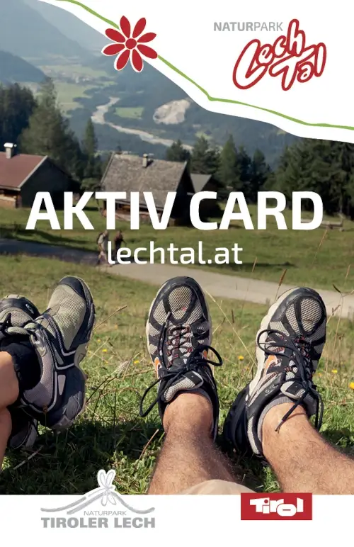 Lechtal Aktiv Card im Naturpark Tiroler Lech