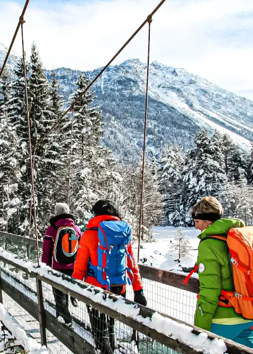 Winterurlaub mit Familie im Lechtal