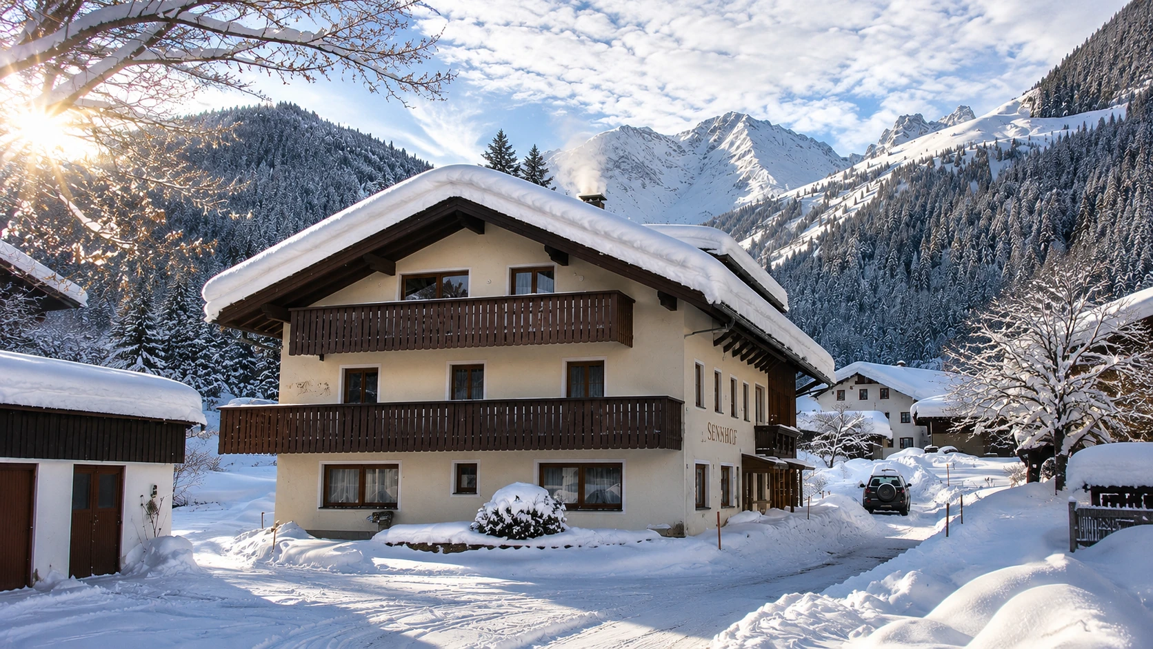 Winterurlaub beim SennHOF Lechtal