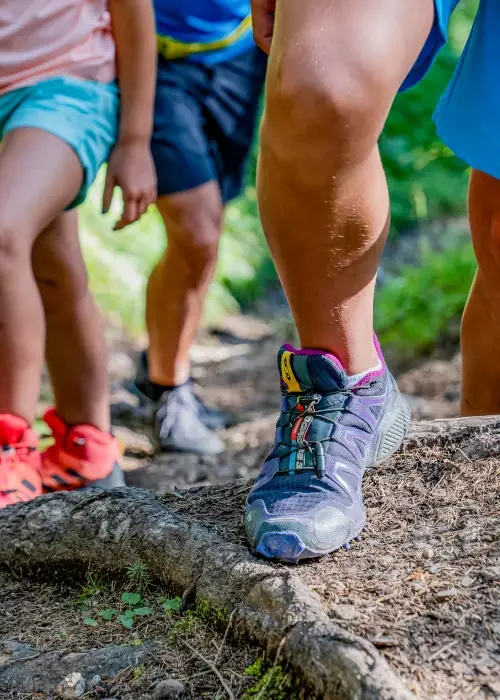 Wandern entlang dem Wildfluß Lech