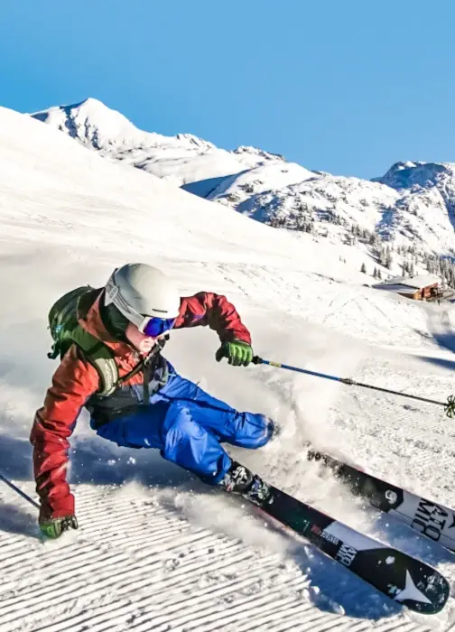 Skifahren im Lechtal